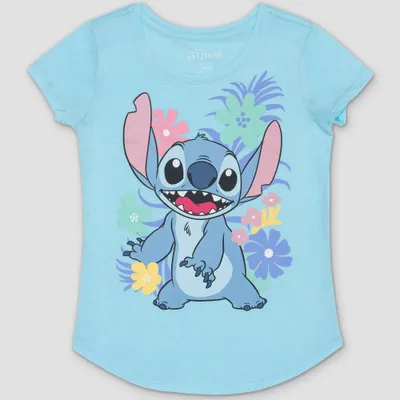 Girl Lilo & Stitch Short Sleeve Graphic T-Shirt