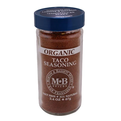 Morton & Bassett Spices Organic Taco Seasoning - 2.4oz