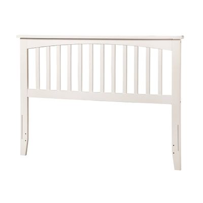 AFI Full Mission Headboard : Painted Wood, Spindle Design, 44.25 Height, Box Spring Required