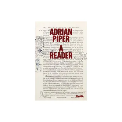 Adrian Piper: A Reader - by VID Simoniti (Paperback)