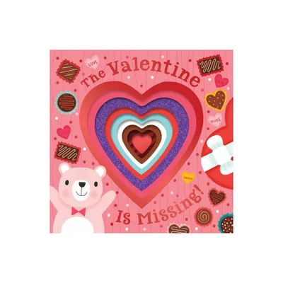 The Valentine Is Missing! Board Book with Cut-Out Reveals - by Clarion Books