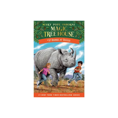 Rhinos at Recess - by Mary Pope Osborne (Hardcover)