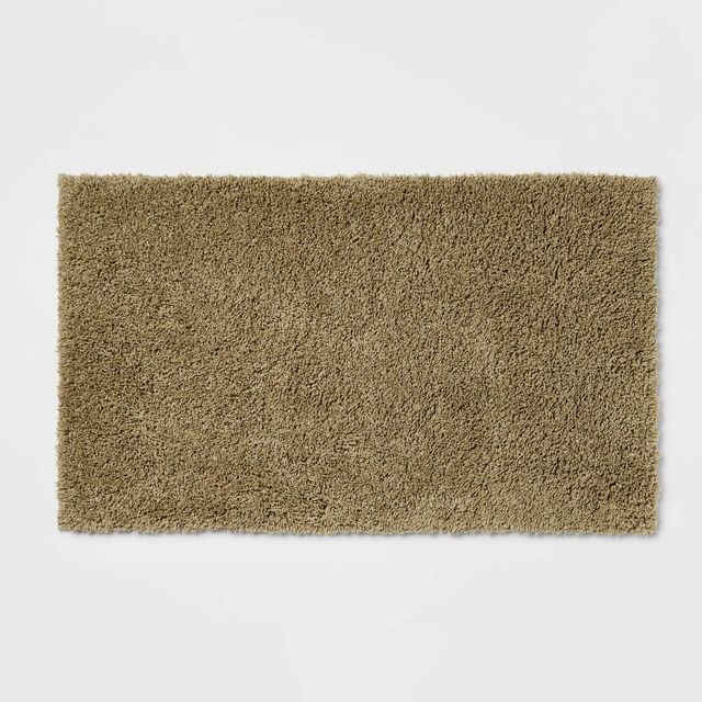 20x34 Antimicrobial Bath Rug Gold - Threshold™