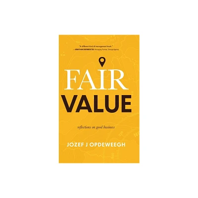 Fair Value - by Jozef Opdeweegh (Hardcover)