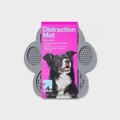 Silicone Distraction Mat for Dogs - Gray - up&up