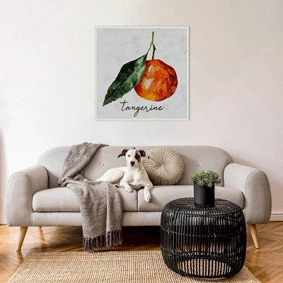 Amanti Art 30x30 Summertime Citrus III by Regina Moore Framed Canvas Wall Art Print