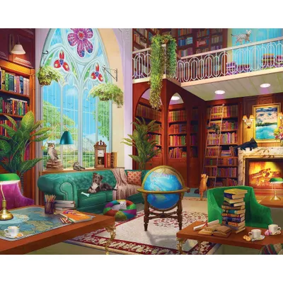 Springbrook Library 1000 pc Jigsaw Puzzle