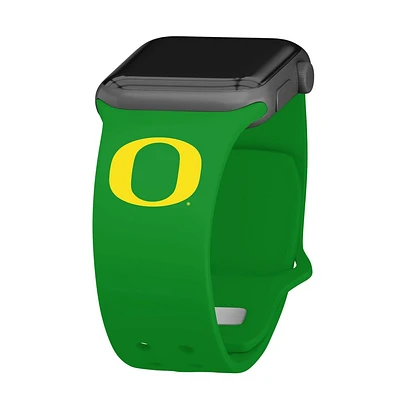 NCAA Oregon Ducks Silicone Apple Watch Band 42/44/45/49mm