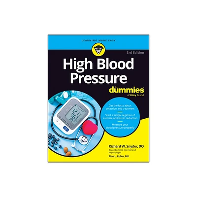 High Blood Pressure for Dummies - 3rd Edition by Richard Snyder (Paperback)