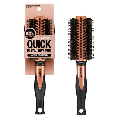 Conair Copper Pro Porcupine Round Hair Brush - Small Barrel - All Hair