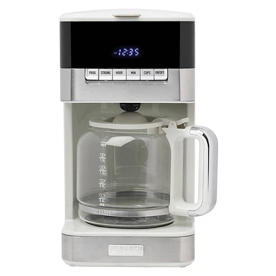 HADEN Quintessential Brew 12c Digital Drip Coffee Maker Ivory