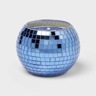 Disco Ball Poolside Vibes Flame Candle 4.8oz - Room Essentials