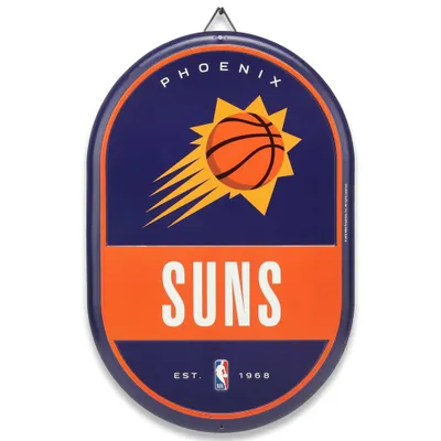 NBA Phoenix Suns Embossed Metal Pill Wall Sign