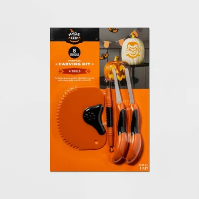 Easy Grip Halloween Pumpkin Carving Kit 5pc - Hyde & EEK! Boutique