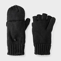 Men Covertible with Fleece Flip Top Mitten