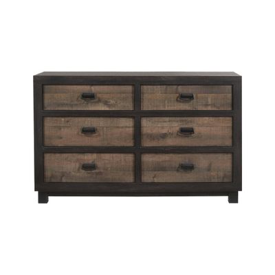 6 Drawer Harrison Dresser Walnut - Picket House Furnishings