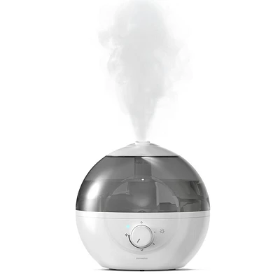 HoMedics Top-Fill Easy to Clean Ultrasonic Cool Mist Humidifier with Night Light and Aromatherapy