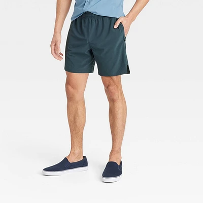 Men Unlined Run Short 7