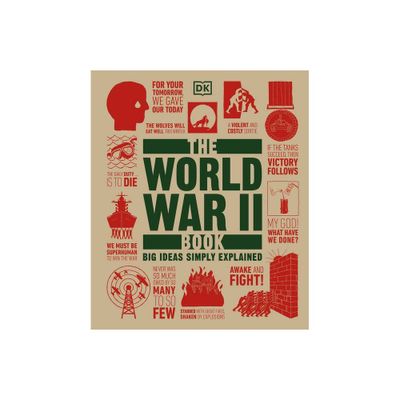 The World War II Book - (DK Big Ideas) by DK (Hardcover)