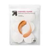 Latex Free Cosmetic Rounds - 12ct - White - up&up