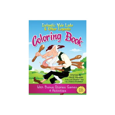 Yule Lads and Other Legends Coloring Book - 2nd Edition by Heidi Herman (Paperback)
