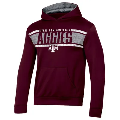 NCAA TexasA&M Aggies Boys Poly Hooded Sweatshirt - XS: Pullover, Long Sleeve