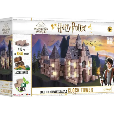 Trefl Harry Potter Brick Tricks Clock Tower Jigsaw Puzzle - 410pc