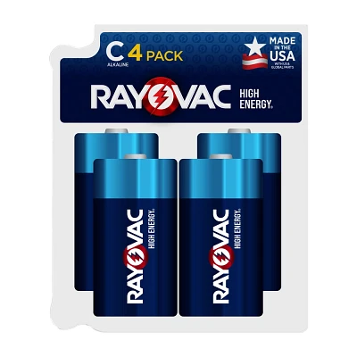 Rayovac High Energy C Batteries 4pk - Alkaline Battery