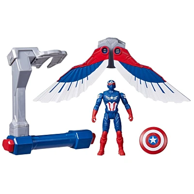 Captain America Brave New World 4 Flight Captain Action Figure