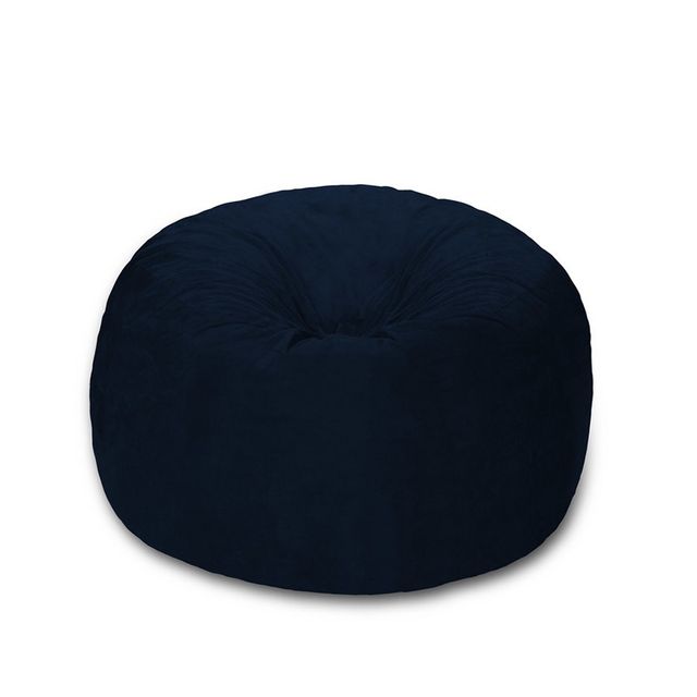 Relax Sacks 6 Large Bean Bag Lounger with Memory Foam Filling and Washable  Cover Blue - Relax Sacks