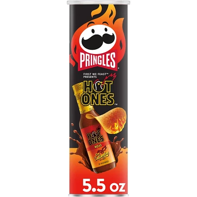 Pringles Hot Ones Rojo - 5.5oz