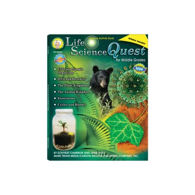 Life Science Quest for Middle Grades - by Schyrlet Cameron & Janie Doss (Paperback)