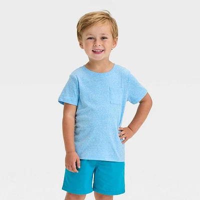 Toddler Boy Short Sleeve Pocket T-Shirt