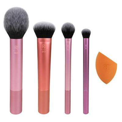 Real Techniques Everyday Essentials Makeup Brush Kit - 5pc