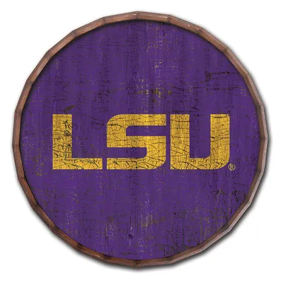 NCAA LSU Tigers Cracked Color 24 Barrel Top