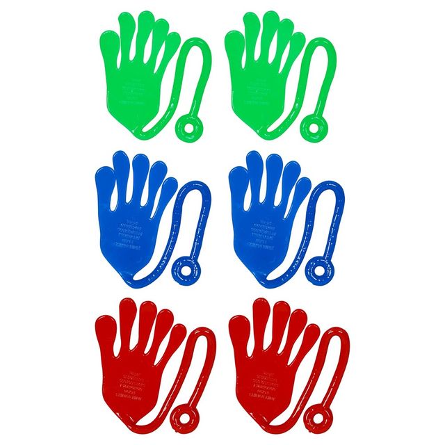 6ct Jumbo Sticky Hands - Spritz