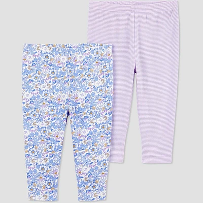 Carters Just One You Baby Girls 2pk Pants