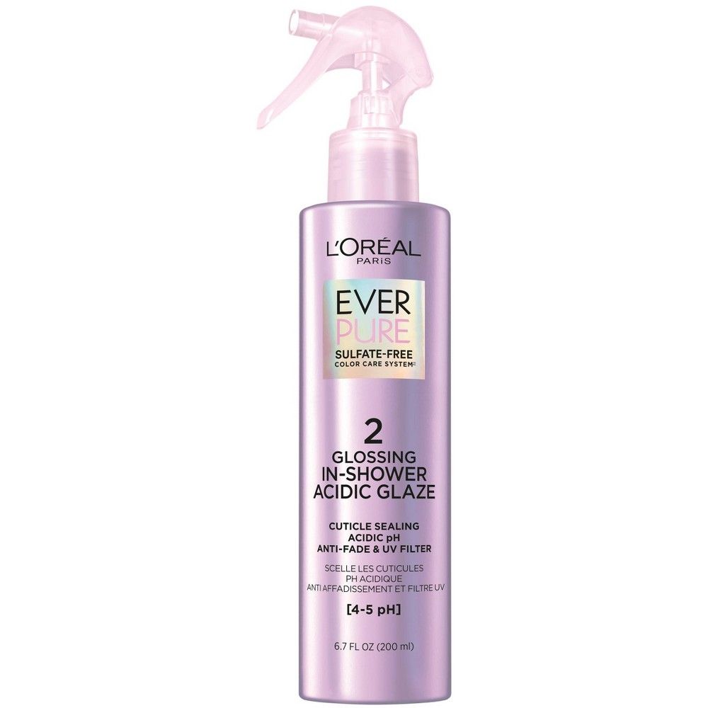 L'Oreal Paris LOreal Paris EverPure Sulfate-Free Glossing In Shower Acidic  Glaze Hair Spray  fl oz | Connecticut Post Mall