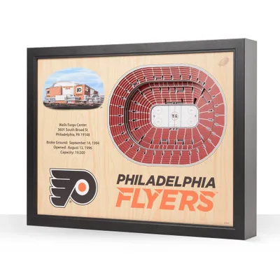 NHL Philadelphia Flyers 25-Layer StadiumViews 3D Wall Art