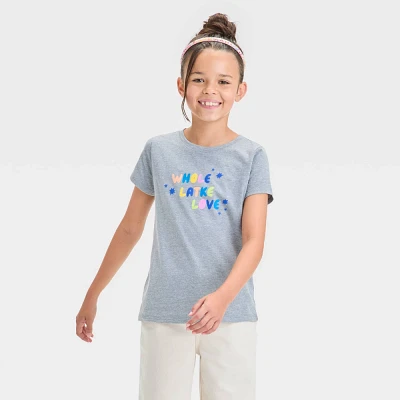 Girl Short Sleeve Hanukkah Latke Love Graphic T-Shirt