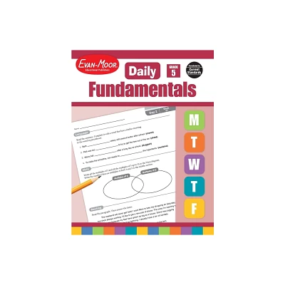 Daily Fundamentals, Grade 5 Teacher Edition - by Evan-Moor Educational Publishers (Paperback)