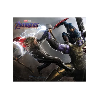 Marvels Avengers: Endgame - The Art of the Movie Slipcase - by Eleni Roussos (Hardcover)