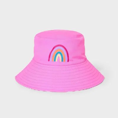 Girls Reversible Bucket Hat