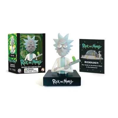 Rick and Morty Talking Rick Sanchez Bust - (Rp Minis) by Running Press (Paperback)