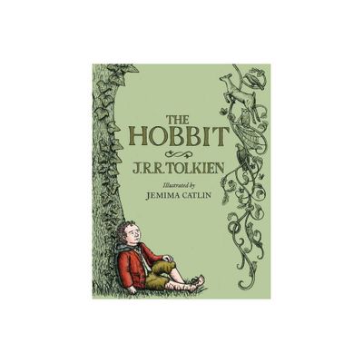 The Hobbit: Illustrated Edition - by J R R Tolkien & Jemima Catlin (Hardcover)