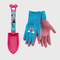 Disney Minnie Kids Gloves and Shovel Set: Polypropylene Gardening Tool Set for Children with Minnie Mouse Design