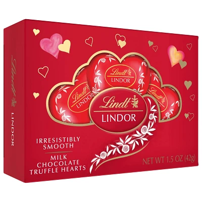 Lindor Valentines Milk Heart Shaped Box - 1.5oz