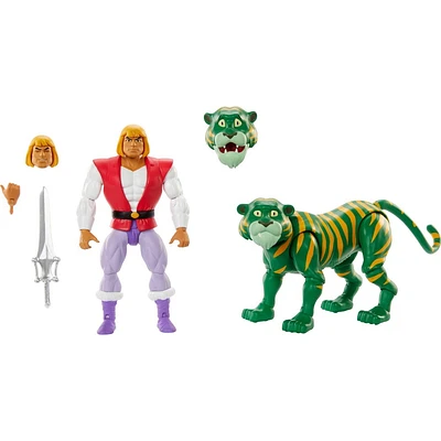 Masters of the Universe Cartoon Collection Prince Adam and Cringer Action Figure Set - 2pk