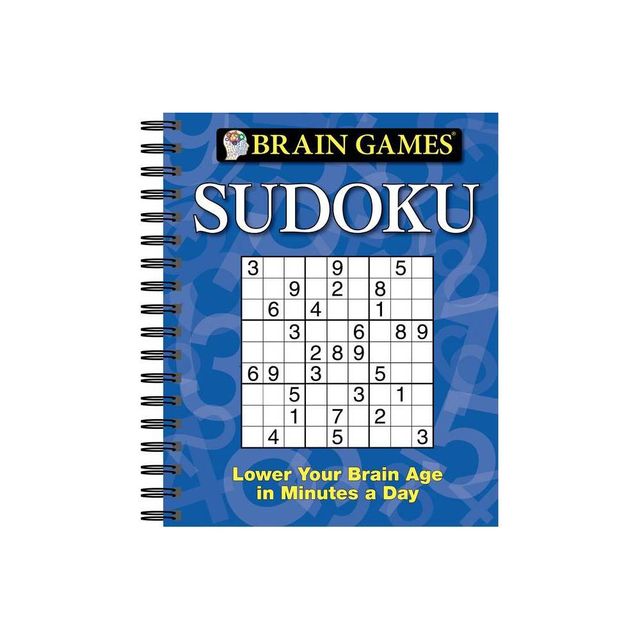 Brain Games - Sudoku #1 - by Publications International Ltd & Brain Games (Spiral Bound)