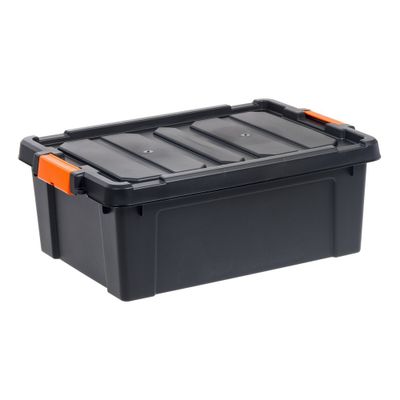 IRIS 47qt Heavy Duty Plastic Storage Bin with Durable Lid